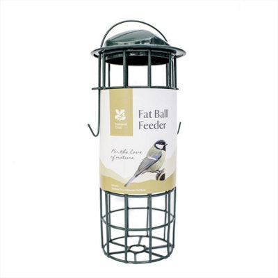 C J Wildlife National Trust Upright Fat Ball Feeder from B&Q