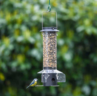 Hagens Leto Small Bird Seed Feeder from B&Q