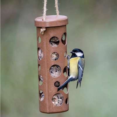 Hagens Rome Fat Ball Bird Feeder Brown from B&Q