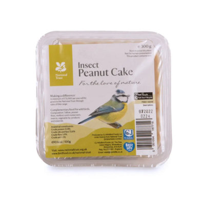 Hagens Rome Peanut Cake Bird Feeder Brown from B&Q