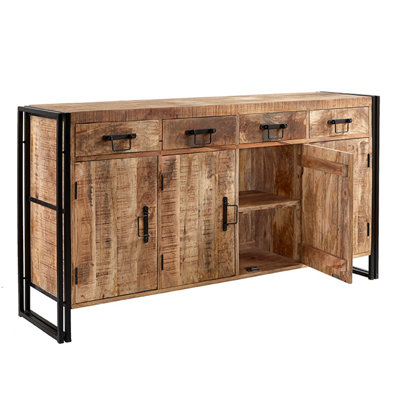 Buttercup Farm Cosmo Extra Large SideboardSolid Mango WoodL43 X W170 X H90 Cm from B&Q