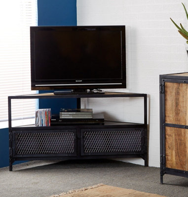 Buttercup Farm Ascot Corner Tv UnitWoodL50 X W110 X H60 Cm from B&Q