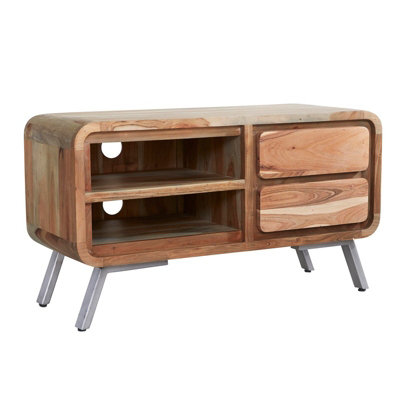 Buttercup Farm Aspen Medium Tv CabinetMetal/woodL45 X W110 X H55 Cm from B&Q