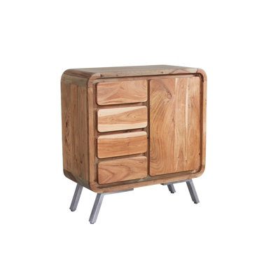 Buttercup Farm Aspen Medium SideboardMetal/woodL40 X W85 X H90 Cm from B&Q
