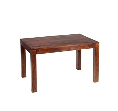 Buttercup Farm Toko Dark Mango Small Dining TableSolid Mango WoodL80 X W120 X H76 Cm from B&Q
