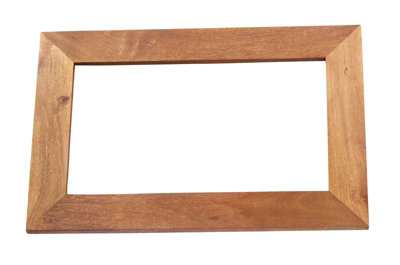 Buttercup Farm Toko Light Mango MirrorSolid Mango WoodL5 X W90 X H60 Cm from B&Q