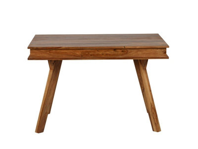 Buttercup Farm Jodhpur Sheesham Dining TableMediumWoodL80 X W115 X H76 Cm from B&Q