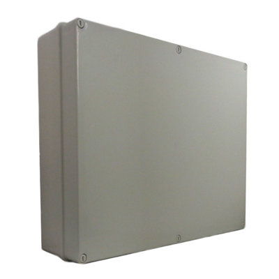 Wiska Ec410C10 (Wib10) Smooth Sided Abs Enclosure Ip56 460mm X 380mm X 120mm from B&Q