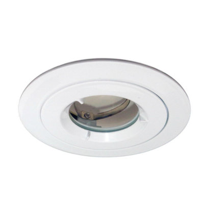 Ansell Atld/ip65/w Twistlock Fixed Downlight Gu10 Ip65White from B&Q