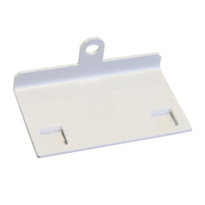 Hager Vmhbl Locking BracketWhite from B&Q