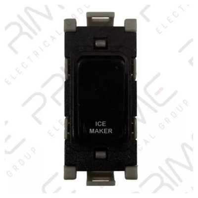 Deta G3514Bk/im 20Amp Grid Switch Marked Ice Maker (Black) from B&Q