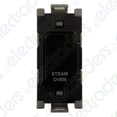 Deta G3514/so/bk Grid Switch 20 Amp Dp Marked Steam Oven (Black) from B&Q