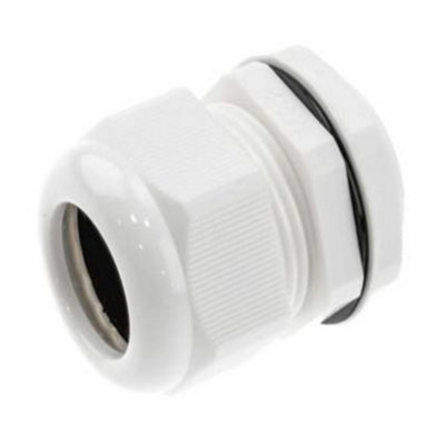 Q-Crimp Qcgm40Wht M40 Compression Gland Ip68 (White) from B&Q