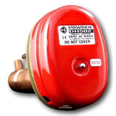 Howden Dh502 Domestic Circulator Immersion Heater 3Kw 6 Bolt 10 Inch from B&Q