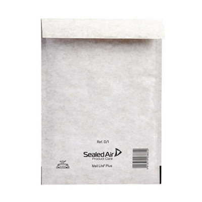 Mail Lite Plus D/1 Oyster 180X260mm 100Env/bx from B&Q