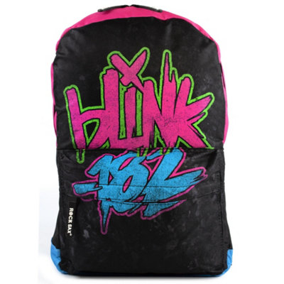 Vanilla Underground Rock Sax Unisex Black Blink 182 Backpack (One Size) from B&Q