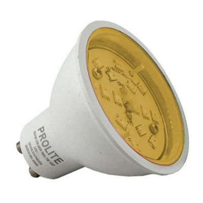 Prolite Amber 7W Gu10 Dimmable Led Bulb