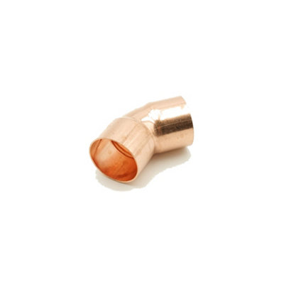 Primaplus Endfeed Obtuse Elbow 45' 42mm from B&Q