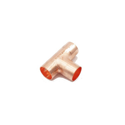Primaflow Prima Plus Endfeed Swept Branch Tee 28mm from B&Q