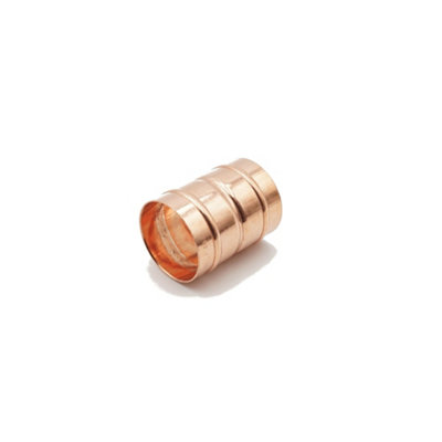 Primaplus Solder Ring Coupling 54mm (Pack Of 2) from B&Q