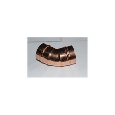 Primaflow Prima Plus Solder Ring Obtuse Elbow 45' 28mm (Pack Of 10) from B&Q