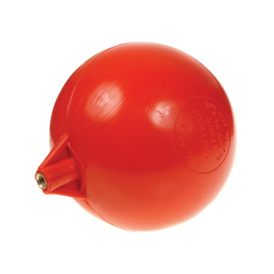 B&Q -  Thomas Dudley Plastic FloatSpherical 8" Dia7/16"Ptoflo366794