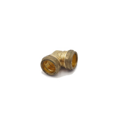 Primaplus Compression Elbow 35mm from B&Q