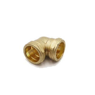 Primaplus Compression Elbow 54mm from B&Q