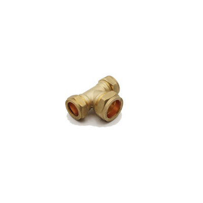 Primaflow Prima Plus Compression Reduced Tee 22 X 22 X 28mm (Pack Of 5) from B&Q