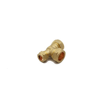 Primaflow Prima Plus Dzr Compression Reduced Tee 22 X 15 X 22mm from B&Q
