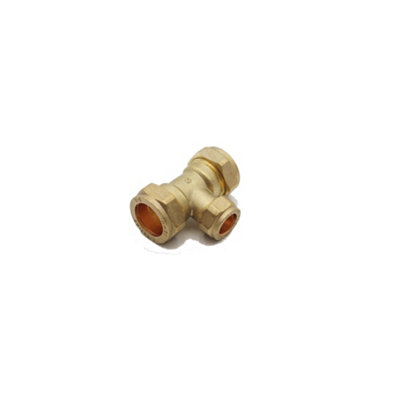 Primaflow Prima Plus Dzr Compression Reduced Tee 22 X 22 X 15mm from B&Q