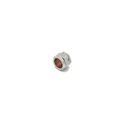 Primaflow Prima Plus Chrome Compression Stop End 22mm from B&Q