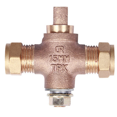 B&Q -  Sludgecock 15mm Copper Valve