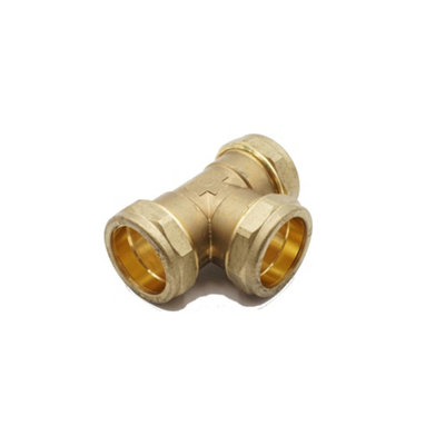 Primaplus Compression Adaptor 22mm X 1/2" Male from B&Q