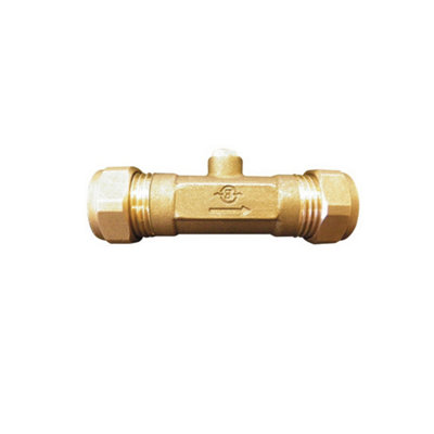 Primaflow Vcd Double Check Valve 15mm Wras Approved BrassCompact Backflow Prevention from B&Q