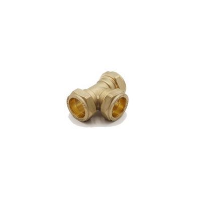 Primaflow Prima Classic Compression Equal Tee 28mm from B&Q