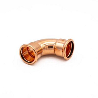 Primaflow Primapress Pressfit 90 Degree Elbow 35mm from B&Q