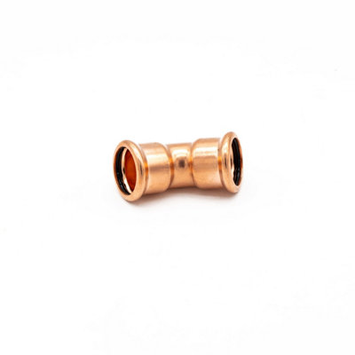 Primaflow Primapress Pressfit 45 Degree Obtuse Elbow 28mm from B&Q