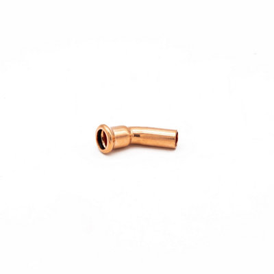 Primaflow Primapress Pressfit 45 Degree Obtuse Street Elbow 15mm from B&Q