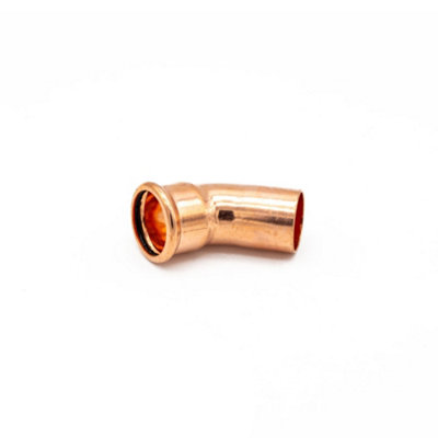 Primaflow Primapress Pressfit 45 Degree Obtuse Street Elbow 35mm from B&Q