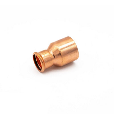 Primaflow Primapress Pressfit Fitting Reducer 54X35mm from B&Q