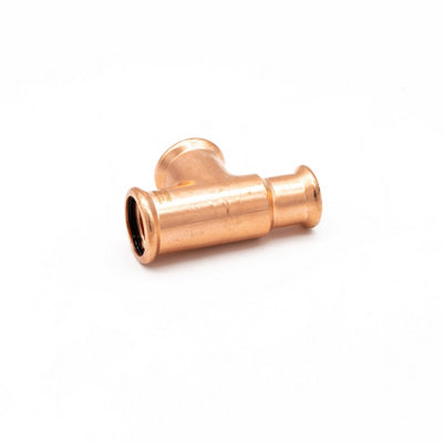 Primaflow Primapress Pressfit  28X22X28mm Reducing Tee from B&Q