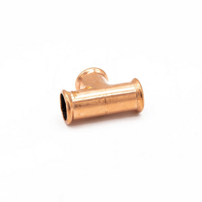 Primaflow Primapress Pressfit Equal Tee 28mm from B&Q