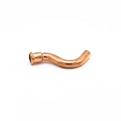 Primapress Pressfit Part Crossover 15mm Coupler from B&Q