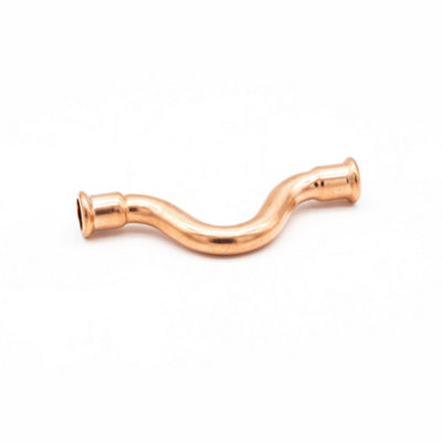 Primapress Pressfit Full Crossover 15mm Coupler from B&Q