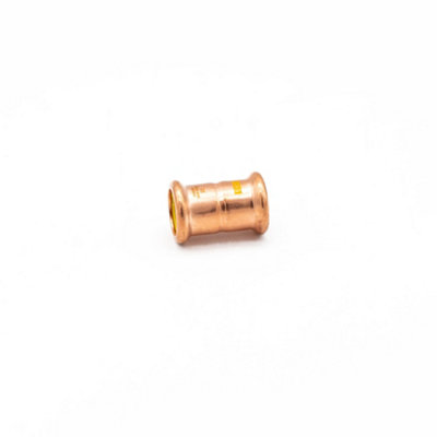 Primapress Pressfit Gas 22mm Coupler from B&Q
