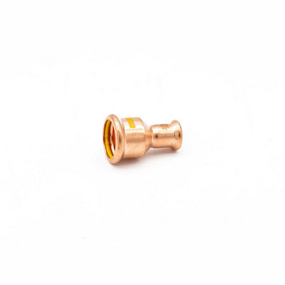 Primaflow Primapress Pressfit Gas 28X15mm Reduced Coupler from B&Q
