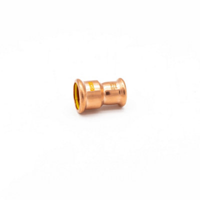 Primapress Pressfit Gas 28X22mm Reduced Coupler from B&Q