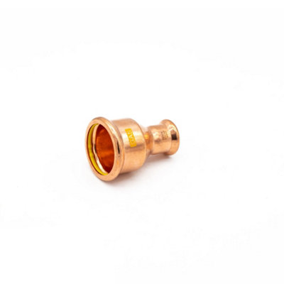 Primaflow Primapress Pressfit Gas 42X22mm Reduced Coupler from B&Q