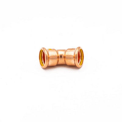 Primaflow Primapress Pressfit Gas 28mm 45 Degree Obtuse Elbow from B&Q